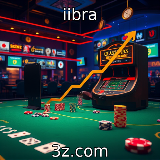 Análise do crescimento de operadores de cassinos online